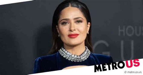 salma hayek dancing naked|Salma Hayek accidentally flashes fans as she celebrates ...